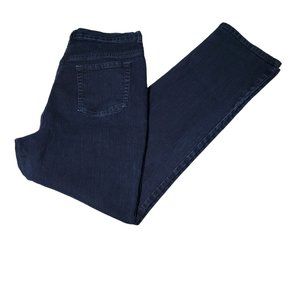 Gloria Vanderbilt Amanda Jeans Womens Size 14 High Rise Dark Wash Denim Pants
